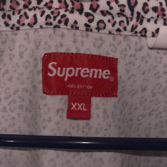 Supreme Leopard Print Shirt XXL - Picture 2 of 3